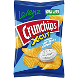 Чипсы картофельные рифленые Lorenz Crunchips X-Cut со вкус смет и спец 130г