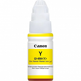 Чернила Canon GI-490Y (0666C001) жел. для G1400/2400/3400