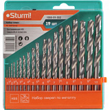 Набор сверл по металлу Sturm! d1-10mm, 19шт (1055-01-SS2)