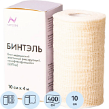 Бинт самофикс эласт 10смх4м, белый, картон, 1шт