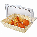 Крышка для корзины Roll-Top 53х32,5см h=17 см с ручками пласт MGprof, 69558