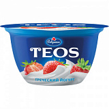 Йогурт Савушкин Teos греческий клубника 2% 140 г
