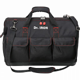 Сумка для инструмента с пластиковым дном с ремнем 51х26х39 Dr.IRON (DR1029)