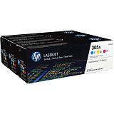 Картридж лазерный HP 305A CF370AM CMY для CLJ M351/M451/M375/M475(3шт/уп)
