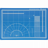 Коврик для резки TOPFORT 5ти-слойный А3 (45х30см),2х-сторонний,синий