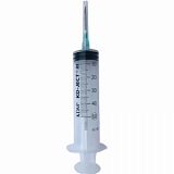 Шприц 3-комп. однораз. 50мл LL 18G(1,2x40) прил. 25шт/уп KD-JECT