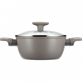 Кастрюля 3,7л с крышкой 24см Linea LATTE (индукция) 93-AL-LT-4-24