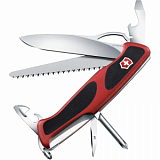 Нож перочинный VICTORINOX RangerGrip 78,130мм,12функ,красн с черн,0.9663.MC