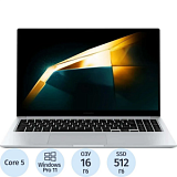 Ноутбук Samsung 4 NP754(NP754XGK-LS2IN)Core 5 120U/16Gb/SSD512Gb/15.6/W11P