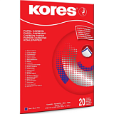 Бумага копировальная синяя KORES 1200 пачка 20л. '7529079