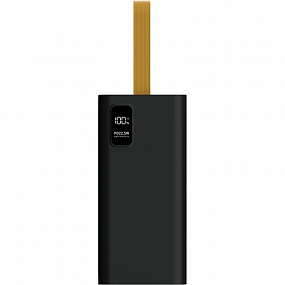 Внешний аккумулятор PERO PB08 40000 mAh,Li-Pol,output USB-C + 4USB-A,черный