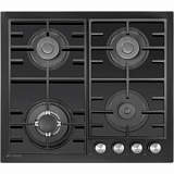 Варочная панель Hyundai HHG 6438 BG,газовая,черный
