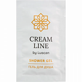 Гель для душа Luscan Cream Line, саше 10мл,500шт/уп