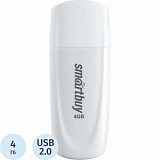 Флеш-память SmartBuy UFD 2.0 004GB Scout White (SB004GB2SCW)