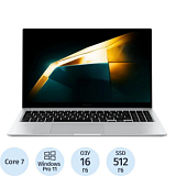 Ноутбук Samsung Book 4 NP754(NP754XGK-LS3IN)Core7-150U/16Gb/512Gb/15.6/W11P