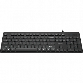 Клавиатура Philips (SPK6264B/60) проводн. USB 2.0 104кл, черный