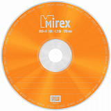 Носители информации DVD+R, 16x, Mirex, Cake/50, UL130013A1B