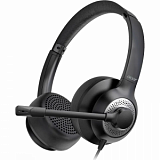 Гарнитура Acer OHW309 черный 1.6м накладные USB (ZL.HDSEE.004)