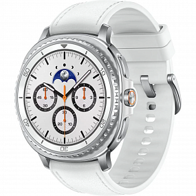 Смарт-часы Samsung Galaxy Watch 8 Classic LTE 46мм сере/бел(SM-L505FZWACAU)
