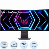Монитор LG (39GS95QE-B)39/UWQHD/OLED/240Hz/275cd/0,03ms/HDMI/DP