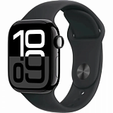 Смарт-часы Apple Watch Series 10 A2986 42мм OLED черный (MWWE3LW/A)