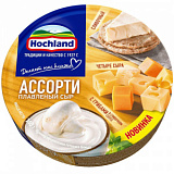 Сыр плавленый Hochland асс. желтое 140г