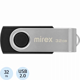 Флеш-память Mirex USB SWIVEL BLACK 32Gb (13600-FMURUS32 )
