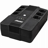 ИБП Powerman Brick 800, линейно-интеракт, 800ВА/480Вт, 3+3 EURO, RJ45/RJ11