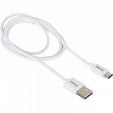 Кабель ProMega 2,4A, 1м, USB - Type-C, TPE, белый BT-JCBL-003/U152