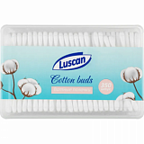 Палочки ватные Luscan   пластик. моноблок 350шт/уп