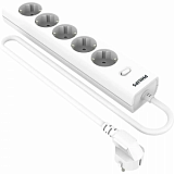 Сетевой фильтр Philips CHP2155WB/51 5р/3м, 10А, белый