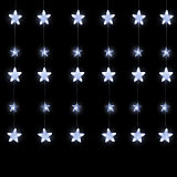 Гирлянда светодиодная Бахр 2.4x0.9м Звездоч,IP20,186LED,бел,8реж 4356974