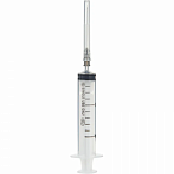Шприц 3-комп. однораз. 10мл игла 22G (0,7x38) Clinical Program 100шт/уп