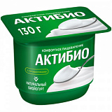 Йогурт АктиБио натуральный 3,5% 130г