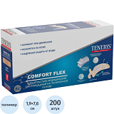 Лейкопластырь COMFORT FLEX Teneris 10наб/уп (20 штук в наборе)