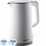 Чайник Panasonic NC-CWK50, электрический, белый