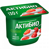 Йогурт АктиБио с клубникой 2,9% 130г