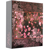 Фотоальбом 200 фото 10х15см,пластикbloom Сакура FA 200.005-3