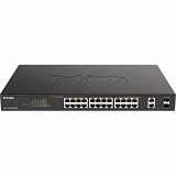 Коммутатор D-Link DGS-1100-26MPPV2/A3A EasySmart L2 Switch