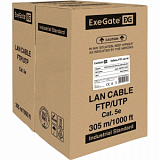 Кабель ExeGate FUTP4-C5e-CU-S24-IN-LSZH-OR-305-FLUKE FTP