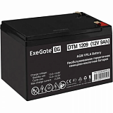 Батарея для ИБП ExeGate DTM 1209 (12V 9Ah, клеммы F2)(EX282966RUS)