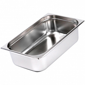 Гастроемкость LUXSTAHL нерж.сталь, GN 1/1, 53х32,5х15см , (га05)