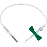 Игла-бабочка 21G 19см зел. с луер-адапт. VACUETTE Safety 450081V1 90шт/уп