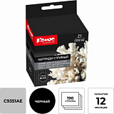 Картридж струйный Комус 21 C9351AE чер. для HP DJF380/3940/D1360