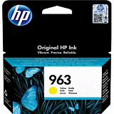 Картридж струйный HP 963 3JA25AE жел. для OJ Pro 9010/9020