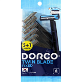 Бритва одноразовая Dorco 2 лезвия 5+1шт/уп TG   708NV-6P