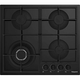 Варочная панель Hotpoint HG 62FA/BK, газовая,черный