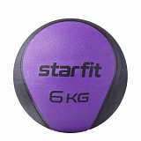 Медбол высокой плотности STARFIT GB-702 6 кг, фиолетовый,УТ-00018939