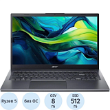Ноутбук Acer A15-41M-R04A(NX.KXBCD.001)R5 7535U/8Gb/512Gb SSD/15.6/noOS