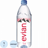 Вода минеральная Вода Evian мин. пэт 1л